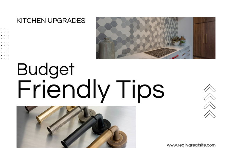Budget friendly kitchen reno tips