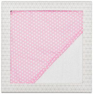 Baby Hooded Towel Pink Dot