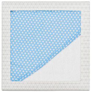 Baby Hooded Towel Blue Dot