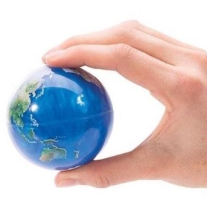 Planet Earth High Bounce Ball