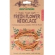 Great Outdoors Fresh Flower Necklace