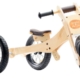 Wooden 4-in-1 Trybike - Brown Trim