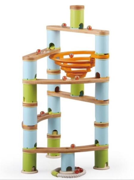 Udeas Bamboo Build & Run Marble Run Advanced Set