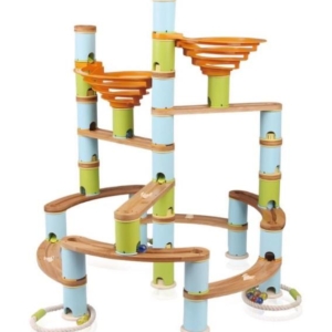 Udeas Bamboo Build & Run Jumbo Marble Run