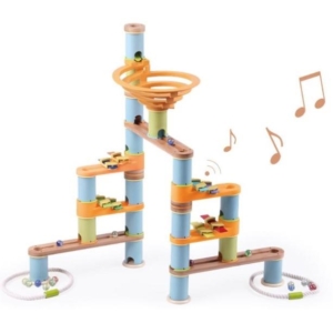 Udeas Bamboo Build & Run Musical Marble Run