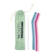 Montiico Silicone Straw Set Mellow