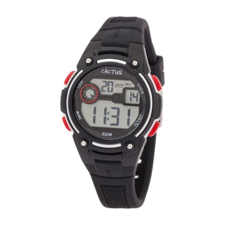 Cactus Rambler Digital LCD Watch Black