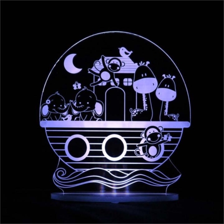 My Dream Light LED Night Light Noahs Ark PLUG IN