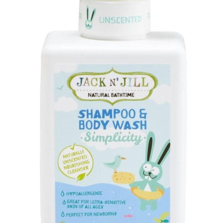 Jack N' Jill Shampoo and Body Wash 300ml Simplicity