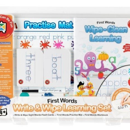 Write and Wipe Learning Set First Words