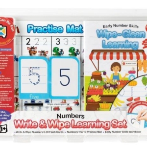 Write and Wipe Learning Set Early Numbers