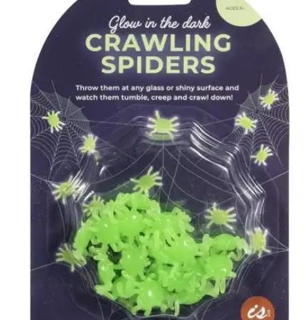 Glow in the Dark Crawling Spiders