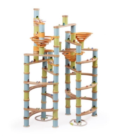 Udeas Bamboo Build & Run STEAM Mega Marble Run