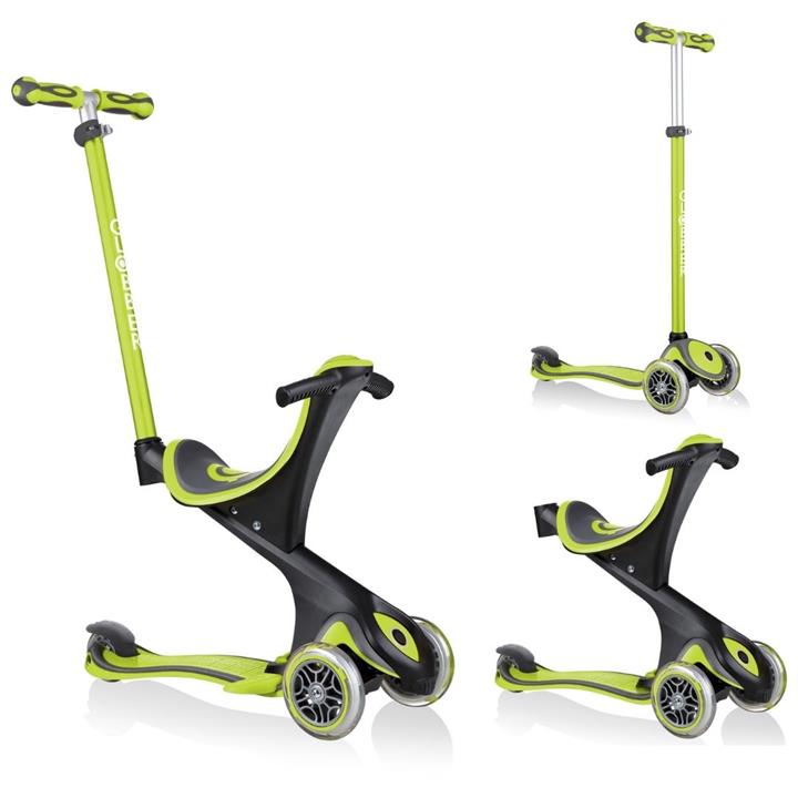 Globber Go Up Comfort Lime Green