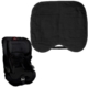 Brolly Sheets Kids Waterproof Car Seat Protector Black