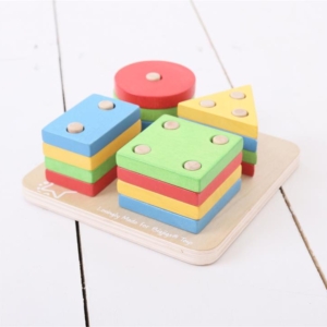 Bigjigs First Four Shape Sorter Toy