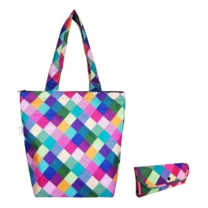 Sachi Insulated Market Tote Harlequin