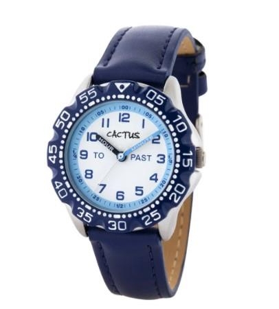 Cactus Master Kids Time Teacher Blue Watch