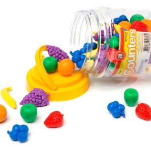 Fruit Counters Jar of 60