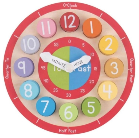 Bigjigs Toys Teaching Clock