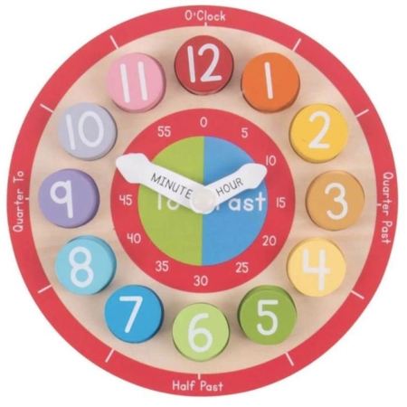 Bigjigs Toys Teaching Clock