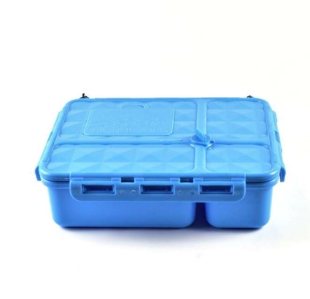 Go Green Medium Lunch Box Blue