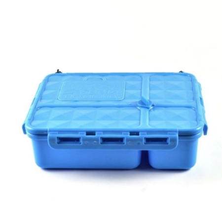 Go Green Medium Lunch Box Blue