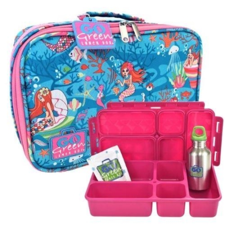 Mermaid Paradise Go Green Lunch Box Set