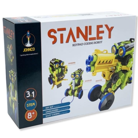 Stanley 3 in 1 Keypad Coding Robot