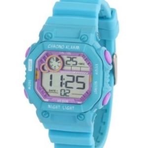 Cactus Fiesta Kids Digital Watch - Aqua