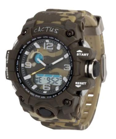 Cactus Mighty AnaDigi Kids Watch - Camouflage