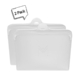 Montiico Reusable Silicone Food Pouch Clear