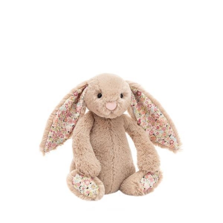 Jellycat Little Bea Beige Blossom Bunny