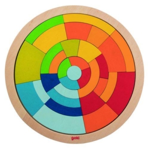 Goki Wooden Circle Puzzle