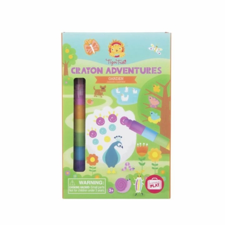 Tiger Tribe Crayon Adventures Garden