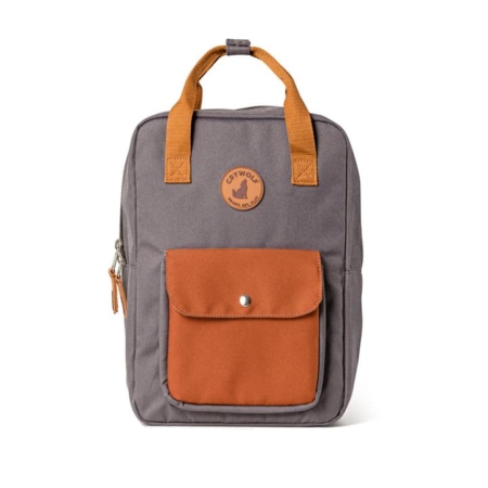 Mini Backpack Charcoal/Rust