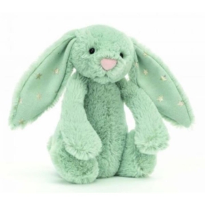 Jellycat Little Bashful Sparklet Green Bunny