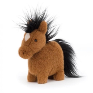 Jellycat Clippy Clop Bay Pony Brown