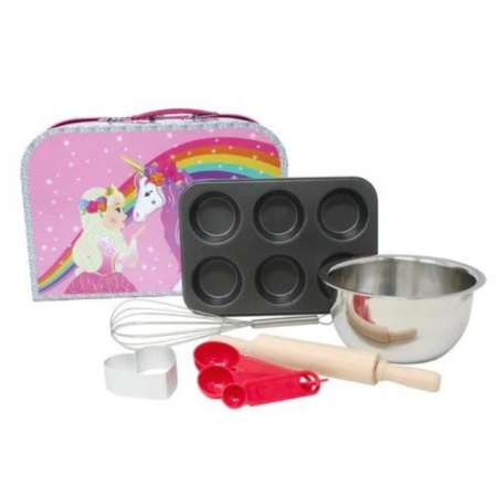 Princess & Unicorn 7Pce Baking Set