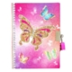Butterfly Skies Strawberry Scented Lockable Diary