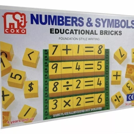 COKO Numbers & Symbols Educational Bricks