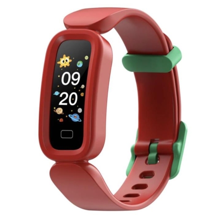 Cactus Flash Kids Fitness Activity Tracker Red