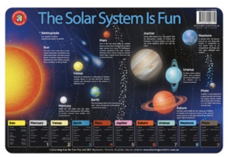 Solar System Placemat