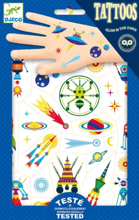 Djeco Space Oddity Tattoos