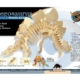 Stegosaurus Large Wooden Dino Kit