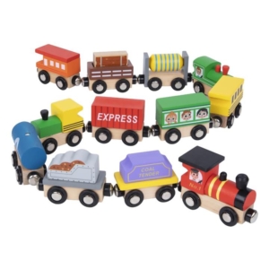 Wooden Train Set