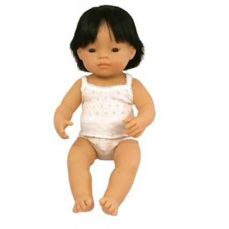 Miniland Asian Baby Boy Doll