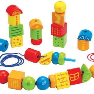 Hape String Along Shapes/Creative Laces