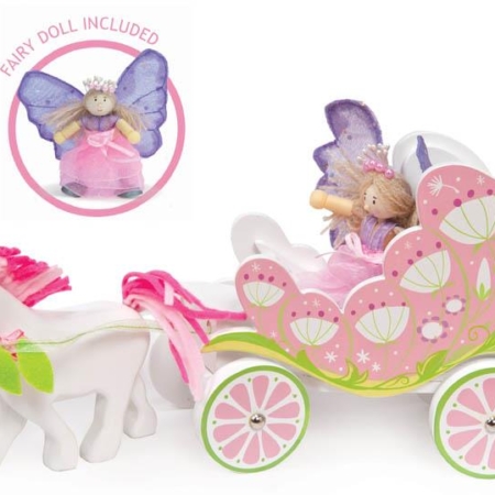 Le Toy Van Fairybelle Carriage and Unicorn