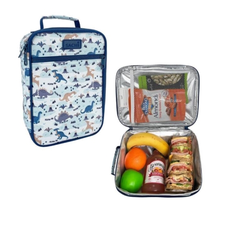 Sachi Insulated Dinosaur Land Lunch Bag